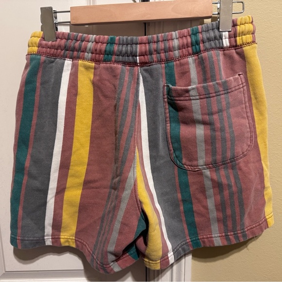 Urban Outfitters Men’s Striped Sweat-shorts Volley Shorts Sz S - Picture 4 of 6